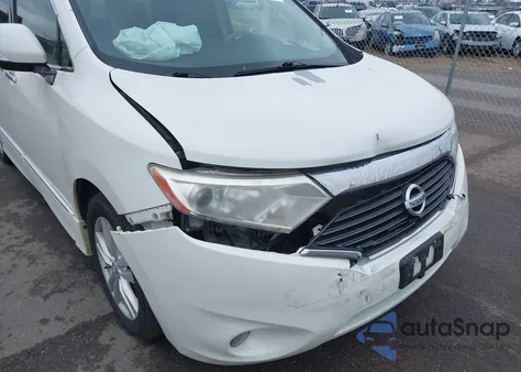2012 Nissan Quest Le from USA, damaged, VIN JN8AE2KP1C9036697